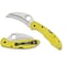 Spyderco 2024 Spyderco Tasman Salt 2 Lightweight Yellow H1 Plain SPY-C106PYL2 - alternate 1